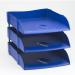 Avery DTR Eco Letter Tray A4/Foolscap Portrait Blue DR100BLUE 45084AV