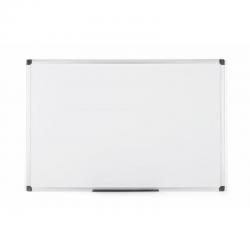 Cheap Stationery Supply of Bi-Office Maya Non Magnetic Melamine Whiteboard Aluminium Frame 1500x1000mm 45795BS Office Statationery