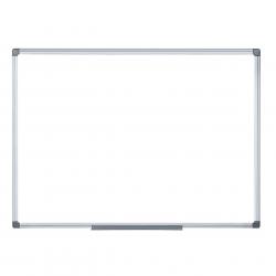 Cheap Stationery Supply of Bi-Office Maya Magnetic Lacquered Steel Whiteboard Aluminium Frame 1800x1200mm 45830BS Office Statationery