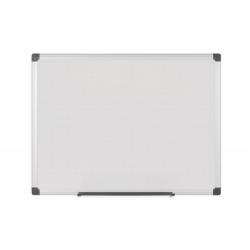 Cheap Stationery Supply of Bi-Office Maya Gridded Double Sided Non Magnetic Whiteboard Melamine Aluminium Frame 1800x1200mm 45844BS Office Statationery