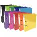 This picture features a set of high-quality lever arch files from Exacompta, with colorful Iderama Prem Touch covers. The A4 files have a 70 mm spine width and come in a pack of 10, making it a versatile and convenient storage solution for any office or home.