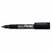 Pentel NN50 Permanent Marker Bullet Tip 1.5mm Line Black (Pack 12) - NN50-A 48252SP