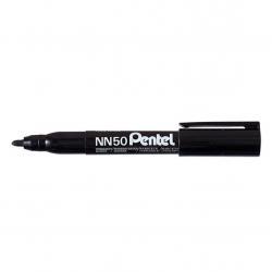 Cheap Stationery Supply of Pentel NN50 Permanent Marker Bullet Tip 1.5mm Line Black (Pack 12) 48252SP Office Statationery