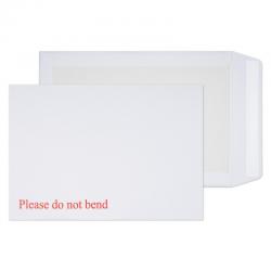 Cheap Stationery Supply of Blake Purely Packaging Board Backed Pocket Envelope C4 Peel and Seal 120gsm White (Pack 125) 48441BL Office Statationery
