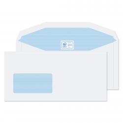 Cheap Stationery Supply of Blake Purely Everyday Mailer Envelope DL Plus 114x235mm Gummed Window 90gsm White (Pack 1000) 48469BL Office Statationery