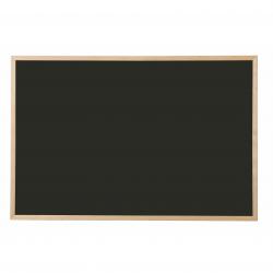 Cheap Stationery Supply of Bi-Office Chalkboard Black Pine Frame 900x600mm 49176BS Office Statationery