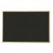 Bi-Office Chalkboard Black Pine Frame 900x600mm - PM0701010 49176BS