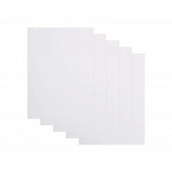 Cheap Stationery Supply of Bi-Office Flipchart Pad Plain A1 White 40 Sheets (Pack 5) 49225BS Office Statationery