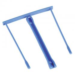 Cheap Stationery Supply of ValueX Plastic Filing Clip Blue (Pack 20) 51010SS Office Statationery