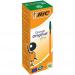 Bic Orange Ballpoint Pen 0.8mm Tip 0.30mm Line Green (Pack 20) - 1199110113 54223BC