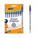 Bic Cristal Ballpoint Pen 1.0mm Tip 0.32mm Line Blue (Pack 10) - 516352 54237BC