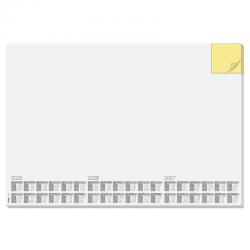 Cheap Stationery Supply of Sigel Paper Desk Pad Memo with 3 Year Calendar 595x410mm 30 Sheets White HO490 54419SG Office Statationery