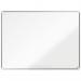 Nobo Premium Plus Non Magnetic Melamine Whiteboard Aluminium Frame 1200x900mm 1915168 54730AC
