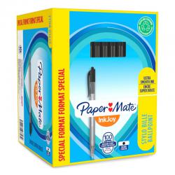 Cheap Stationery Supply of Paper Mate InkJoy 100 Retractable Ballpoint Pen 1.0mm Tip 0.7mm Line Blue (Pack 80 Plus 20 Free) 56113NR Office Statationery