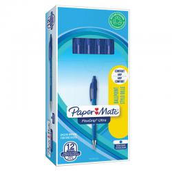Cheap Stationery Supply of Paper Mate Flexgrip Ultra Retractable Ballpoint Pen 1.0mm Tip 0.5mm Line Blue (Pack 12) 56211NR Office Statationery