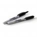 A pack of 12 Sharpie Retractable Permanent Markers, each with a fine 1mm tip, in classic black. The markers are from Newell Brands and are perfect for various writing and drawing tasks.