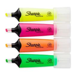 Cheap Stationery Supply of Sharpie H/lighter Fluoresnt ATD PK4 Office Statationery