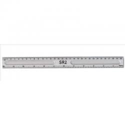 Cheap Stationery Supply of ValueX Plastic Ruler 30cm Clear (Pack 20) 56963XX Office Statationery
