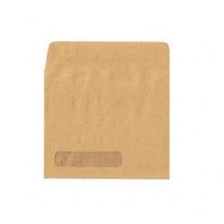 Cheap Stationery Supply of Sage Compatible Wage Envelope 107x128mm Self Seal Window 90gsm Manilla (Pack 1000) SE45 57072CF Office Statationery
