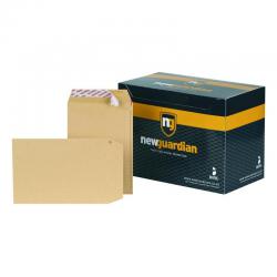 Cheap Stationery Supply of New Guardian Pocket Envelope C5 Peel and Seal Plain Power-Tac Easy Open 130gsm Manilla (Pack 250) 58752BG Office Statationery