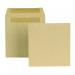 This picture shows a stack of Bong UK Ltd wage envelopes. Each envelope is 108x102mm and made of 80gsm manilla paper. They feature a self-seal closure for convenience. The envelopes are plain in design and come in a pack of 1000.