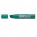 The picture features a pack of 6 green Pentel Co Permanent Markers, each with a jumbo chisel tip measuring 17mm. These N50XL markers are designed to create thick, permanent lines and are ideal for a variety of uses.