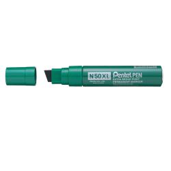 Cheap Stationery Supply of Pentel N50XL Permanent Marker Jumbo Chisel Tip 17mm Line Green (Pack 6) 59060PE Office Statationery