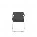 Havanna Visitor Chair Black Leather BR000050 59952DY