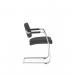 Havanna Visitor Chair Black Leather BR000050 59952DY