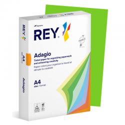 Cheap Stationery Supply of Rey Adagio Paper A4 80gsm Deep Green (Ream 500) ADAGI080X691 60649PC Office Statationery