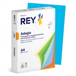 Cheap Stationery Supply of Rey Adagio Paper A4 80gsm Deep Blue (Ream 500) ADAGI080X690 60656PC Office Statationery