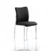 Academy Visitor Chair Black Fabric Back Without Arms BR000004 60743DY