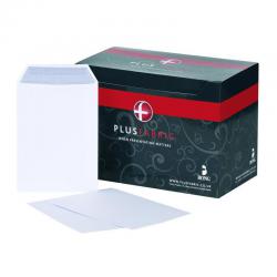 Cheap Stationery Supply of Plus Fabric Pocket Envelope C5 Self Seal Plain 120gsm White (Pack 500) 61237BG Office Statationery