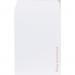 The image shows a pack of 125 C4 size white board backed envelopes from Bong UK Ltd. The envelopes have a peel and seal closure and are made of 120gsm fabric material. The plain design gives a professional look. These envelopes are perfect for mailing important documents.
