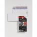 Plus Fabric Wallet Envelope DL Peel and Seal Plain Easy Open Power-Tac 110gsm White (Pack 25) - R10004 61335BG
