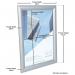 The Hampton Frames Literature Holders Photo Album Co Inspire for Business CertificatePhoto Snap Frame features an A4 aluminium frame with a sleek silver finish. The plastic front displays photos or documents with ease, making it a versatile choice for any business setting.