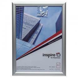 Cheap Stationery Supply of Photo Album Co Inspire for Business Poster/Photo Snap Frame A3 Aluminium Frame Plastic Front Silver 62490PA Office Statationery