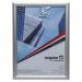 Photo Album Co Inspire for Business Poster/Photo Snap Frame A3 Aluminium Frame Plastic Front Silver - SNAPA3S 62490PA