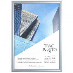 Cheap Stationery Supply of Photo Album Co Inspire for Business Poster/Photo Snap Frame A2 Aluminium Frame Plastic Front Silver 62497PA Office Statationery