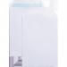 The image shows a pack of 500 C5 self-seal envelopes from Bong UK Ltd. The envelopes are made of 90gsm white paper and have a plain design. They feature a convenient pocket size and are ideal for all your mailing needs.