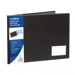 Cheap Stationery Supply of Goldline A3 Display Book 24 Pocket Landscape Black 65552EX Office Statationery