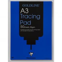 Cheap Stationery Supply of Goldline A3 Professional Tracing Pad 90gsm 50 Sheets GPT1A3Z 65734EX Office Statationery