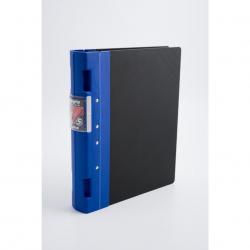 Cheap Stationery Supply of Guildhall GLX Ergogrip Ring Binder Polypropylene 8 Prongs Making 4 x 55mm Rings A4 Blue (Pack 2) 66091EX Office Statationery