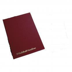 Cheap Stationery Supply of Guildhall Headliner Account Book Casebound 298x203mm 12 Cash Columns 80 Pages Red 66154EX Office Statationery
