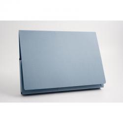 Cheap Stationery Supply of Guildhall Legal Wallet Manilla 356x254mm Full Flap 315gsm Blue (Pack 50) 66343EX Office Statationery