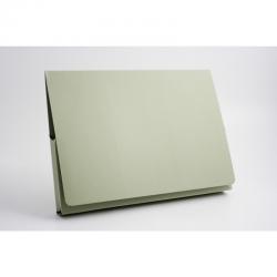 Cheap Stationery Supply of Guildhall Legal Wallet Manilla 356x254mm Full Flap 315gsm Green (Pack 50) 66357EX Office Statationery