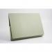 This photo features a pack of 50 green Exacompta Legal Guildhall Legal Wallet Manilla folders. Each folder is 356x254mm and made of 315gsm material. They have a full flap design and are perfect for organizing and storing important legal documents.