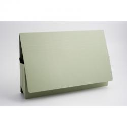 Cheap Stationery Supply of Guildhall Probate Wallet Manilla Foolscap 315gsm Green (Pack 25) 66413EX Office Statationery