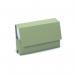 The Exacompta Legal Guildhall Probate Wallet is a pack of 25 manilla foolscap wallets, each made of durable 315gsm green paper. Perfect for storing important documents, these wallets feature a secure fastening and spacious design.