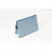 This legal wallet features reinforced manilla construction and a double pocket design, perfect for organizing and storing legal documents. The 315gsm blue exterior adds a touch of professionalism. This pack contains 25 wallets.